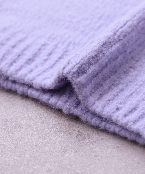 「reca」 長袖ニット FREE ラベンダー レディース_画像5