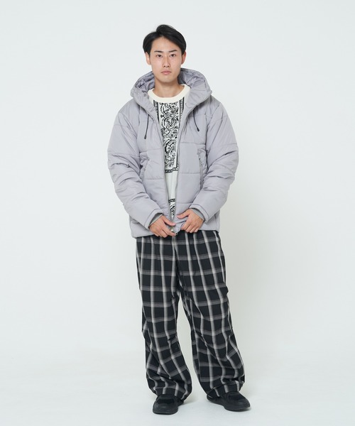 「CORISCO」 中綿ブルゾン LARGE グレー メンズ_画像6