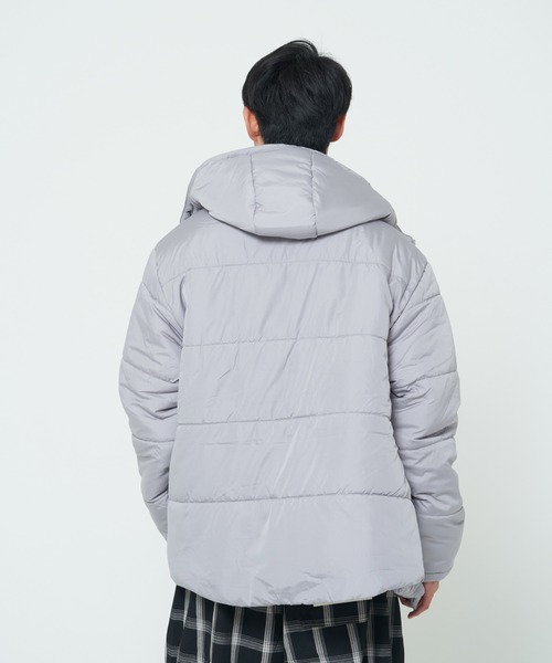 「CORISCO」 中綿ブルゾン LARGE グレー メンズ_画像8