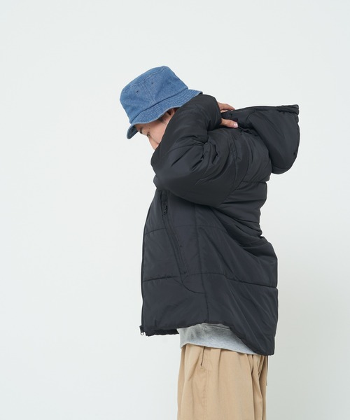「CORISCO」 中綿ブルゾン LARGE グレー メンズ_画像9