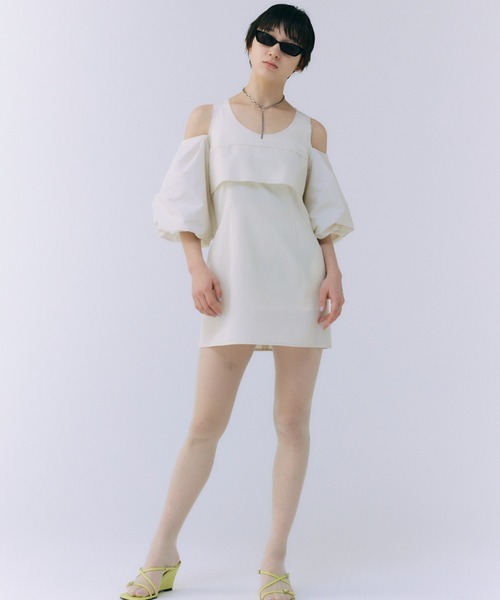 JOSE MOON（ジョゼムーン） ブラウス シャツ VOLUME SLEEVE LONG TOP