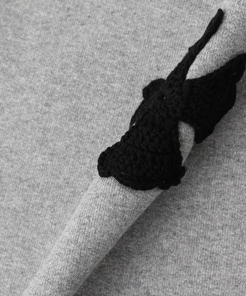 DISCOVERED（ディスカバード） tシャツ IRON CROSS CROCHET SWEAT