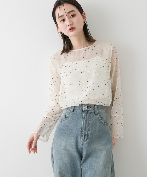 アーバンリサーチシアードット2枚セット SENSE OF PLACE by URBAN RESEARCH ブラウス シャツ フロッキー