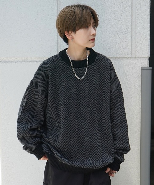 Confirm（コンファーム） 長袖ニット M ブラック メンズ : ZOZOTOWN