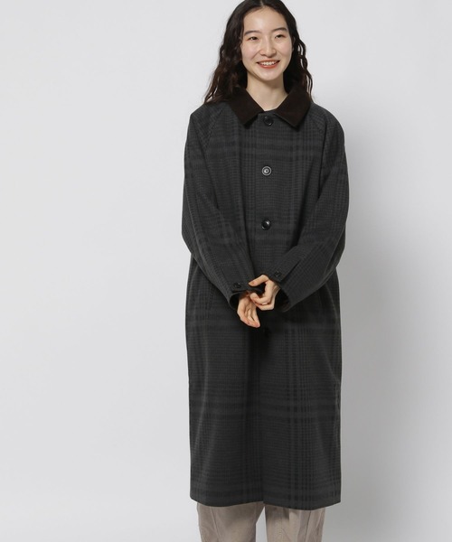 niko and... レザーコート　カラー完売品 niko and…（ニコアンド） ステンカラーコート MEDIUM キャメル