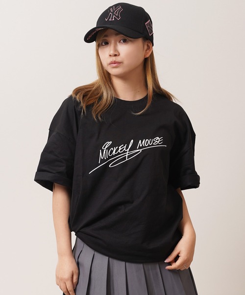 Disney tシャツ Disney/ディズニー ミッキーマウス オーバー
