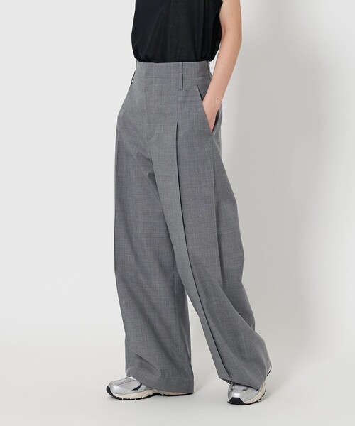 BEAUTY＆YOUTH UNITED ARROWS スラックス パンツ ハイウエスト