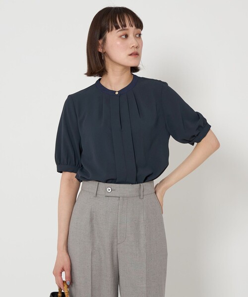 ブラウス シャツ TEE ショートスリーブ ブラウス レディース green label relaxing ブラウス シャツ TEE ショートスリーブ