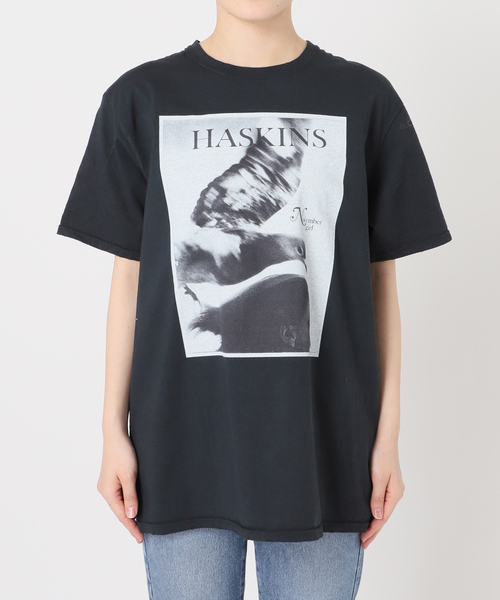 tシャツ 「WEB限定追加」COUTURE D’ADAM/クチュール ド アダム SamHaskins T-shirt(グレー) レディース COUTURE D'ADAM tシャツ 「WEB限定追加」COUTURE D'ADAM