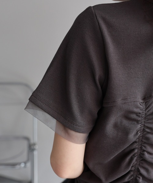シャーリングTシャツ セール】シャーリングTシャツ（Tシャツ/カットソー）｜by LOVEiT