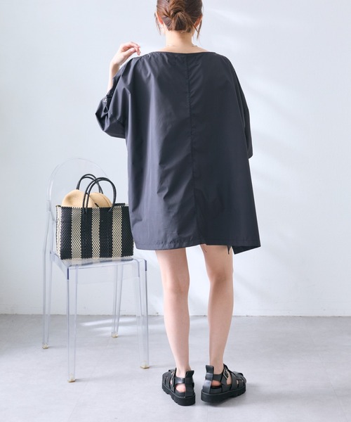 pual ce cin ラッシュガード 「UV・撥水加工」チュニック