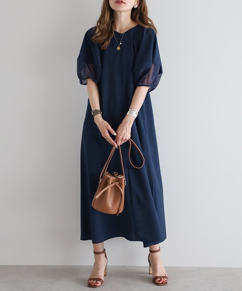こうめさん専用　ヤマダヤFENNEL チュールスリーブバックリボンワンピース 楽天市場】FENNEL フェンネル チュールスリーブバックリボンワンピース