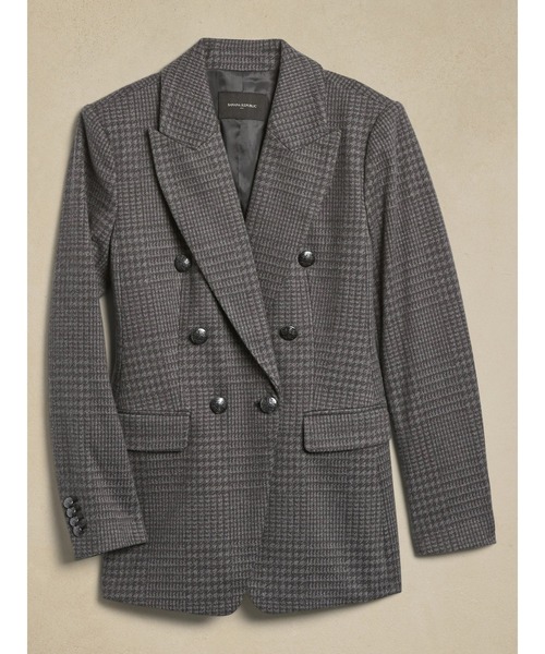 [BANANA REPUBLIC FACTORY STORE] tailored jacket 0 серый женский 