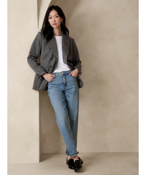 [BANANA REPUBLIC FACTORY STORE] tailored jacket 0 серый женский 