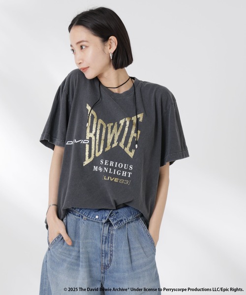 tシャツ (GOOD ROCK SPEED)DAVID BOWIE S/S TEE レディース GOOD ROCK SPEED tシャツ SPEED/DAVID BOWIE Tシャツ レディース