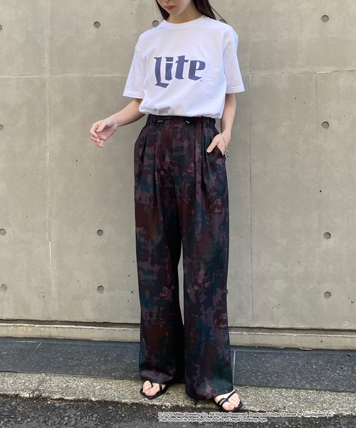 GOOD ROCK SPEED tシャツ 「GOOD SPEED」Miller LITE ロゴ半袖 Tシャツ