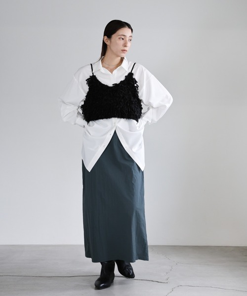 select MOCA（セレクトモカ） ベスト ジレ ウールミックスニット