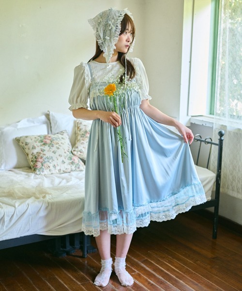 美品 KARRY ワンピース kutir ワンピース 「クティールとレトロ」2サイズ展開 レース