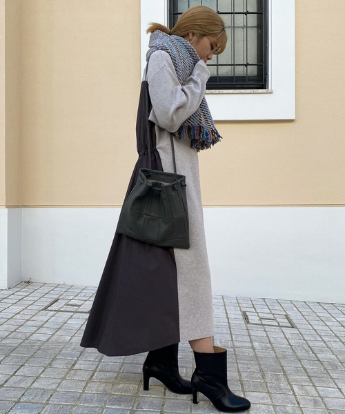 「John branigan」 ストール FREE ブラック レディース_画像5