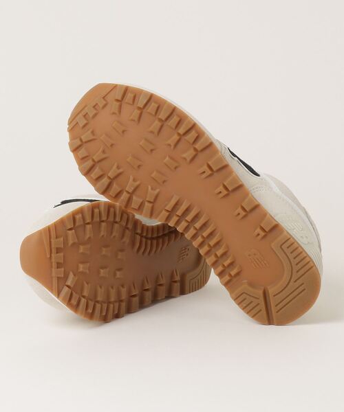 [New Balance] low cut спортивные туфли 24.5cm белый × черный мужской 