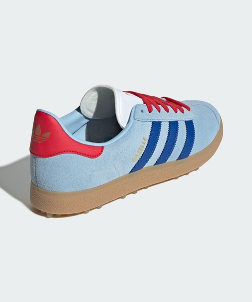 【adidas】上品カラー! 撥水 ガゼル レディースゴルフシューズ adidas スニーカー オリジナルスゴルフ ガゼル ゴルフ「adidas