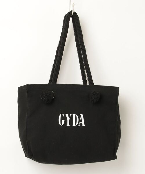 最新デザインの GYDA レディース ブラック FREE トートバッグ 「GYDA」 バッグ
