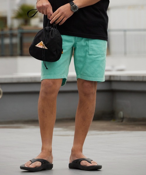 ナ*イ様 OCEAN PACIFIC コーデュロイ ショートパンツ ネイビー M MADE IN JAPAN】日本製コーデュロイショーツ メンズ - Ocean Pacific