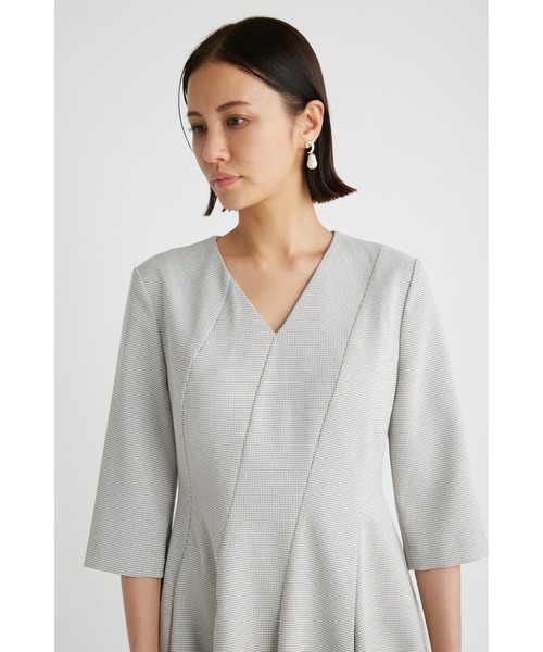 CELFORD（セルフォード） 「CELFORD」 7分袖ワンピース 36 グレー