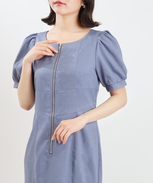 ASTORIA ODIER ワンピース フロントZIPマーメイドワンピース