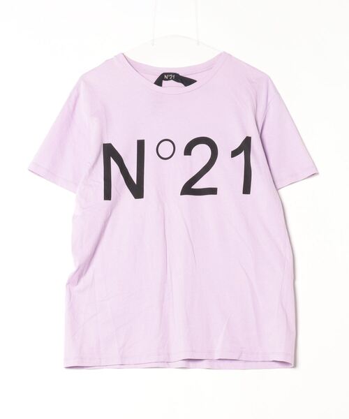 N°２１　半袖トップス N°21 「N21 numero ventuno」 半袖Tシャツ M パープル