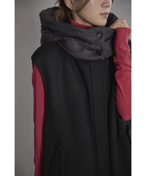 LE PHIL（ル フィル） ダウンベスト ベスト ソフトウールリバーダウン