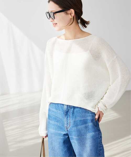 SLOANE 新品未使用 スローン ホワイト ニットセーター 長袖 楽天