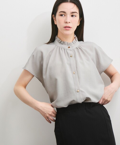 LE CERCLE par rope' ブラウス シャツ 半袖 「セットアップ対応