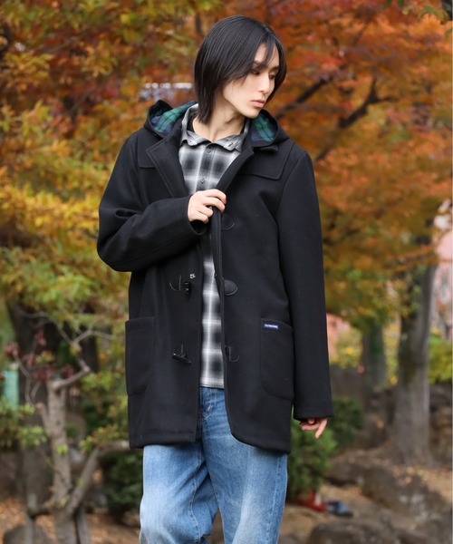 SANDRO Matteo ウール ダッフルコート ダークグレー SANDRO Matteo