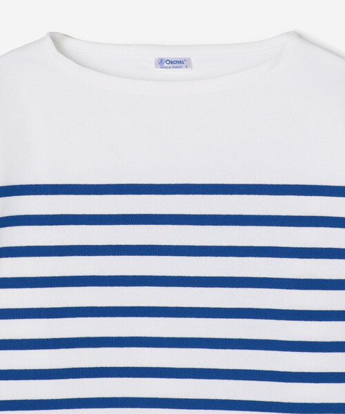 ORCIVAL ラッセル ボートネック クロップド Tシャツ　新品同様 ORCIVAL tシャツ | ラッセル ボートネッククロップドTシャツ