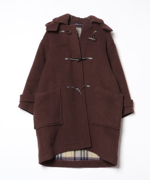 LONDON TRADITION ブラウン ダッフルコート　サイズ40 LONDON Tradition（ロンドントラディション） ダッフルコート FREE