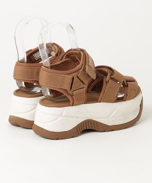 「SHAKA」 フラットサンダル 23cm ブラウン レディース_画像2