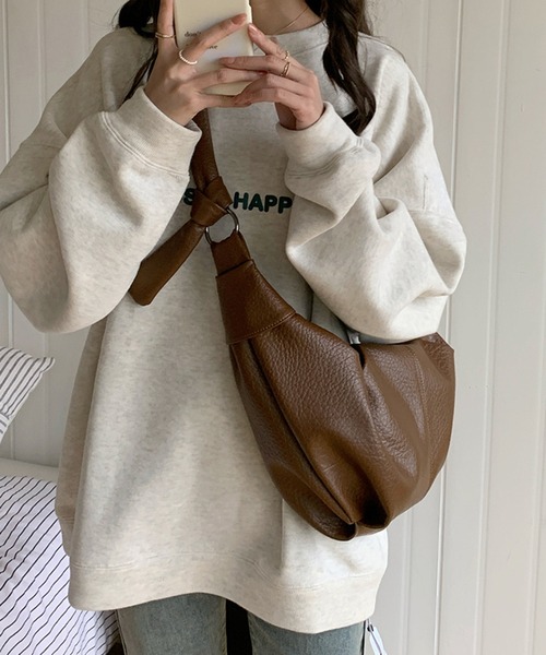 マリムーンショルダー　布良 folka.（フォルカ） ショルダーバッグ バッグ 8B38 ノットデザイン