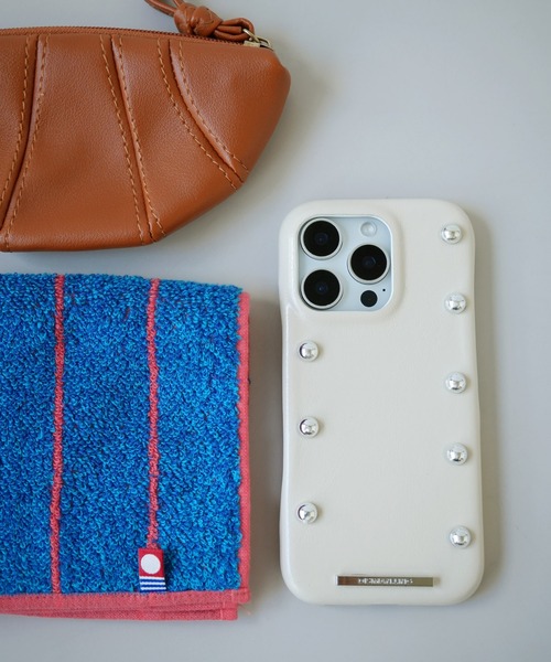 Port（ポート） スマホケース 「 」 フェイクレザー メタル スタッズ