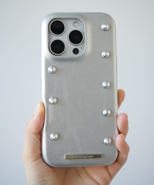 Port（ポート） スマホケース 「 」 フェイクレザー メタル スタッズ