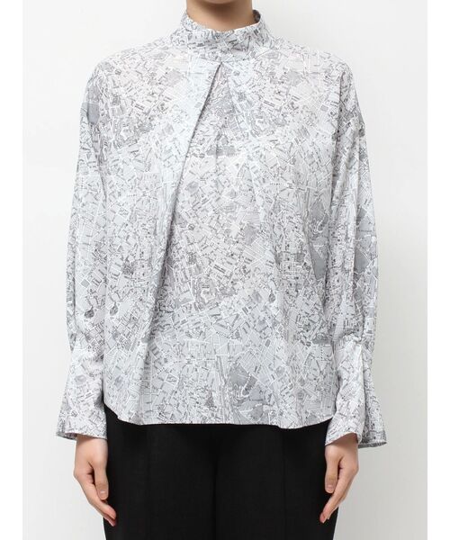 ❤️トーナルハイネック　アシメ　ボウタイブラウス❤️ TONAL（トーナル）の「ハイネックアシメボウタイブラウス（シャツ