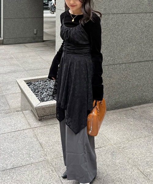 FREE'S MART（フリーズマート） ワンピース イレヘムチュニックキャミ