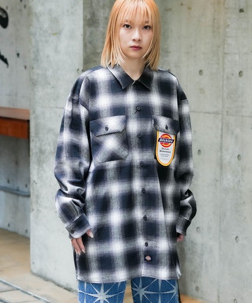 Dickies（ディッキーズ） シャツ 「DICKIES/ディッキーズ」ピーチ起毛