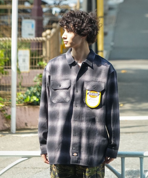 Dickies（ディッキーズ） シャツ 「DICKIES/ディッキーズ」ピーチ起毛