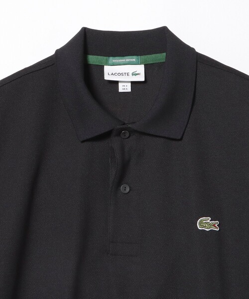 LACOSTE（ラコステ） 半袖ポロシャツ 2 ブラック メンズ : ZOZOTOWN