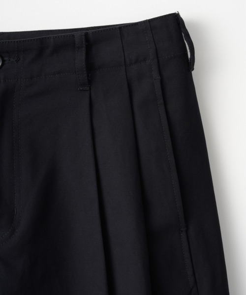 チノパン TWO TUCK COTTON WIDE PANTS メンズ レディース_11