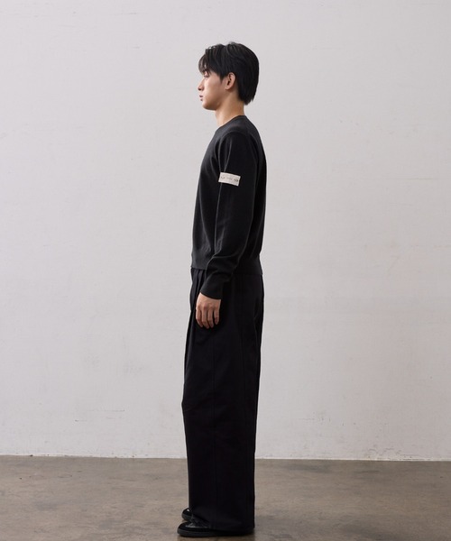 チノパン TWO TUCK COTTON WIDE PANTS メンズ レディース_9