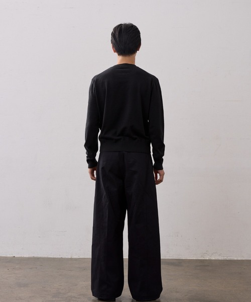 チノパン TWO TUCK COTTON WIDE PANTS メンズ レディース_10