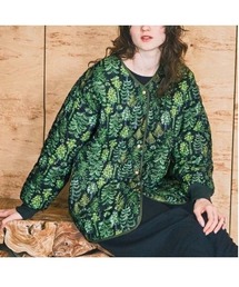 シロップ． コート アウター フィンレイソン キルティングリバーシブル