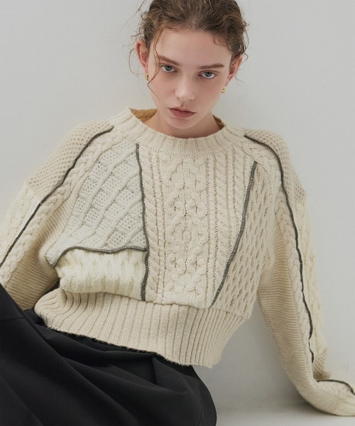 PUBLIC TOKYO（パブリックトウキョウ） ニット セーター ケーブル